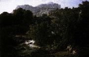 Joseph Anton Koch Mountain Scene oil painting reproduction